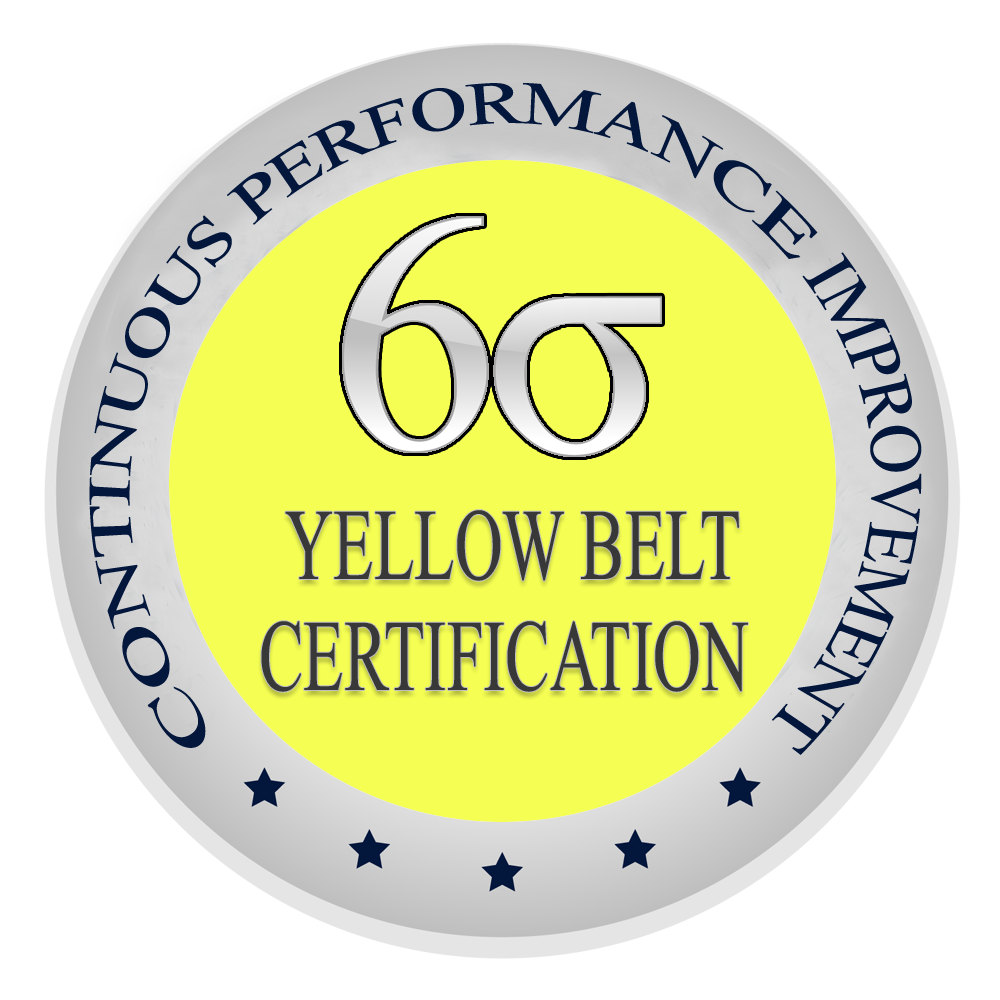 Six Sigma Yellow Belt Certification - Self Study